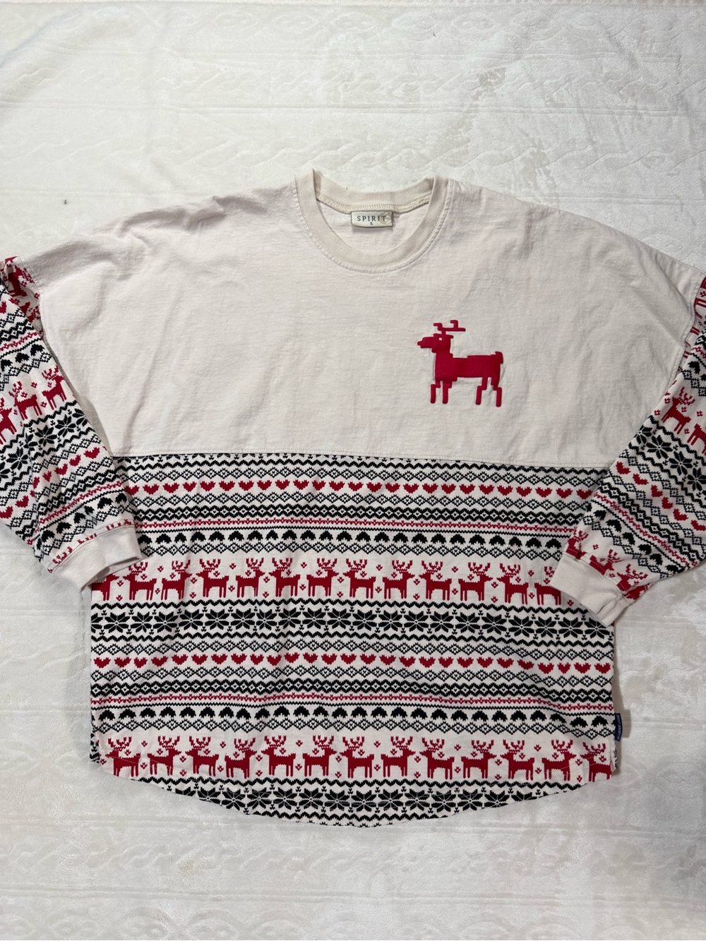 Spirit Jersey,‎ Reindeer Christmas Long Sleeve